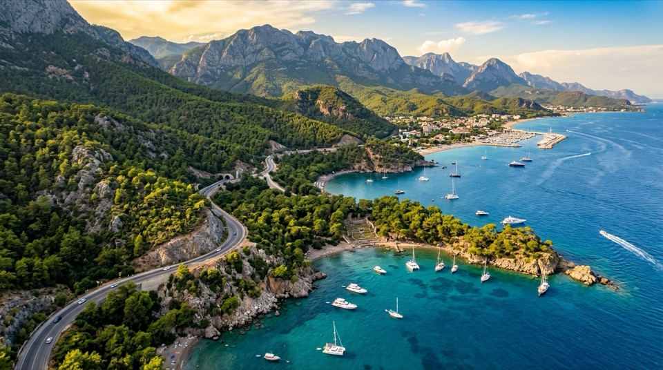 Kemer, Beldibi, Göynük i zatoki Tekirova