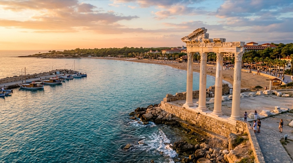 Starożytne Side, Sorgun i Manavgat